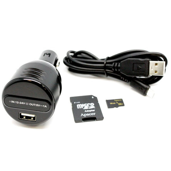 USB Adapter Auto Camera – Full HD 1080p Verborgen Camera met Audio & Zwenkbare Lens