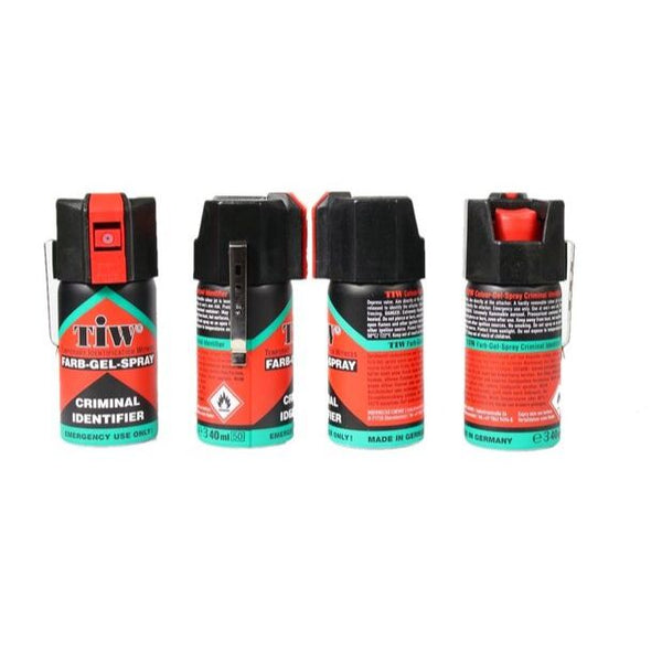 Legale Pepperspray Alternatief – Legale Markeer-Spray 4 m, Rode Gel (40 ml)