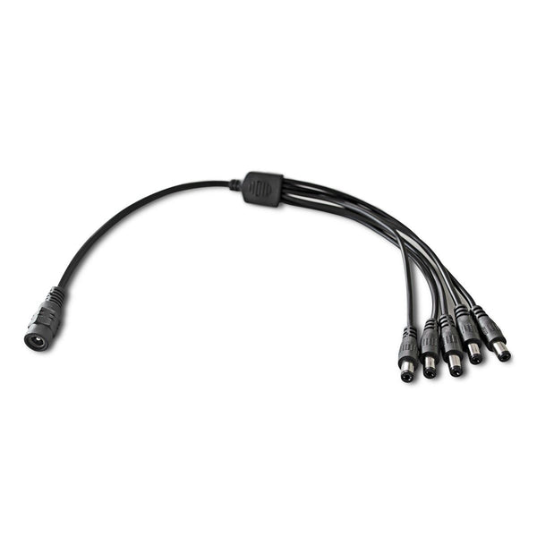 12V 5in1 Splitter – Centrale Stroomvoorziening voor Meerdere Camera’s