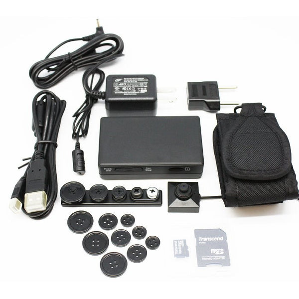 Knoopcamera Set Wi-Fi PRO – Full HD 1080p Verborgen Camera met App-Bediening