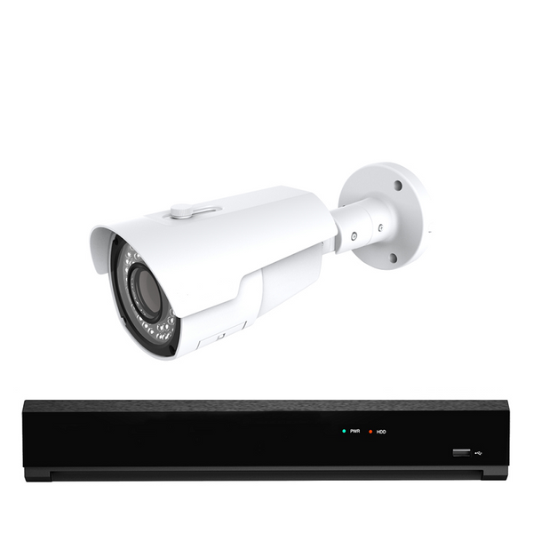 1x Professionele 4K Ultra HD IP IR Bewakingscamera Set – POE NVR Recorder – 8 Kanaals – Nachtzicht & 1TB Opslag