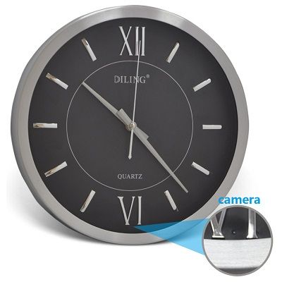 Klokcamera 720P HD – Discrete Camera met Bewegingsdetectie en Lange Batterijduur