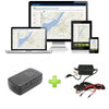 Trackitt Draagbare GPS Tracker + 12V/24V Adapter – Directe Realtime Tracking voor Auto’s en Vrachtwagens