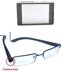 Glasses Camera LCD HD Recorder