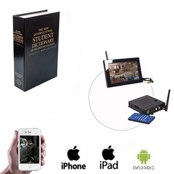 Wireless Book Camera LCD / DVR